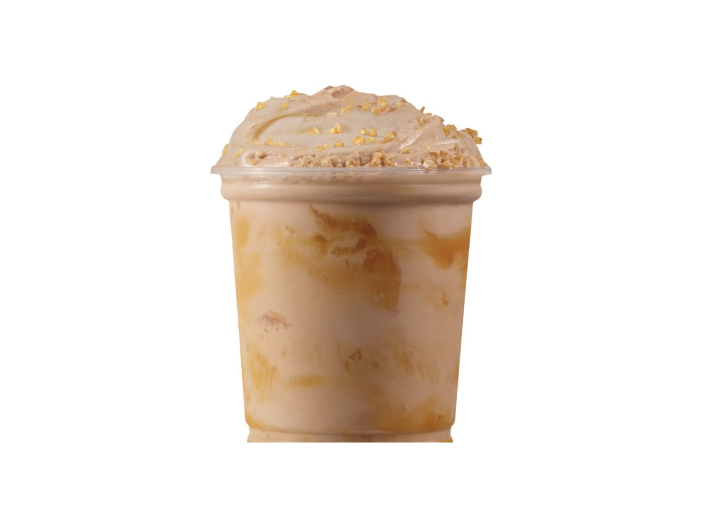 Caramel Crunch Chocolate Frosty Fusion