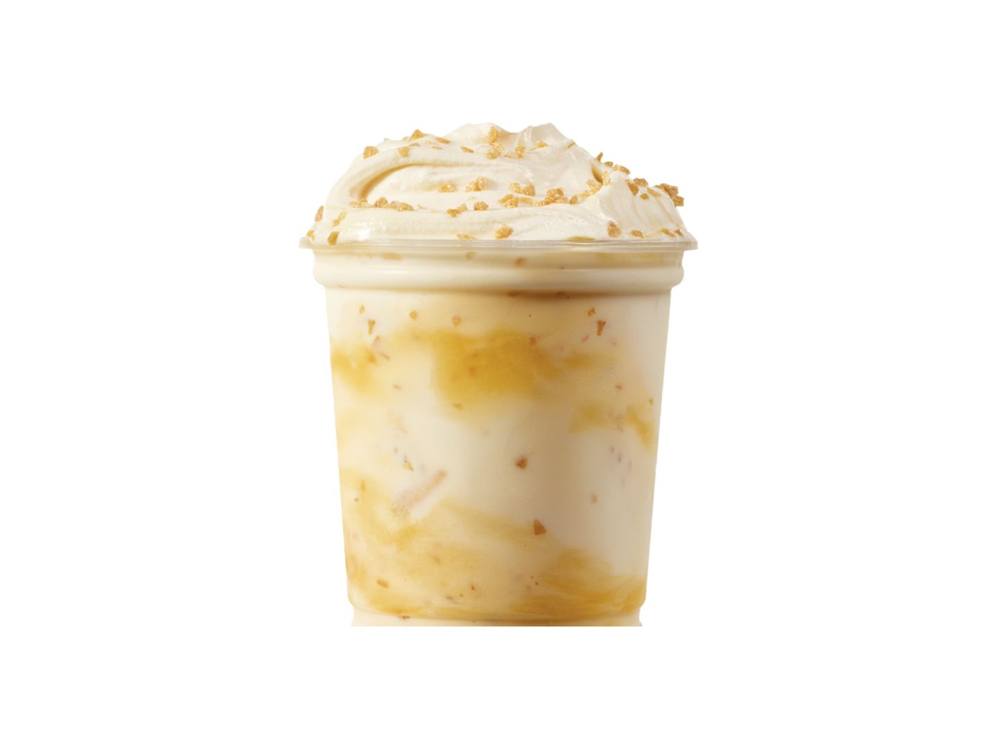 Caramel Crunch Vanilla Frosty Fusion