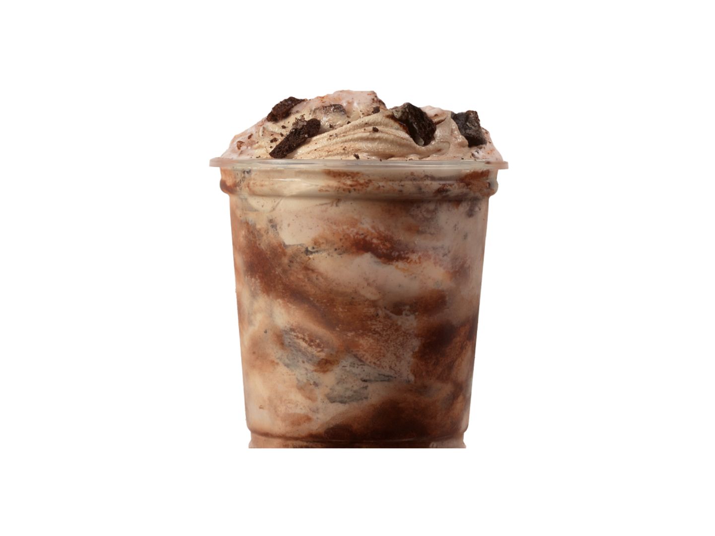 OREO Brownie Twist Chocolate Frosty Fusion