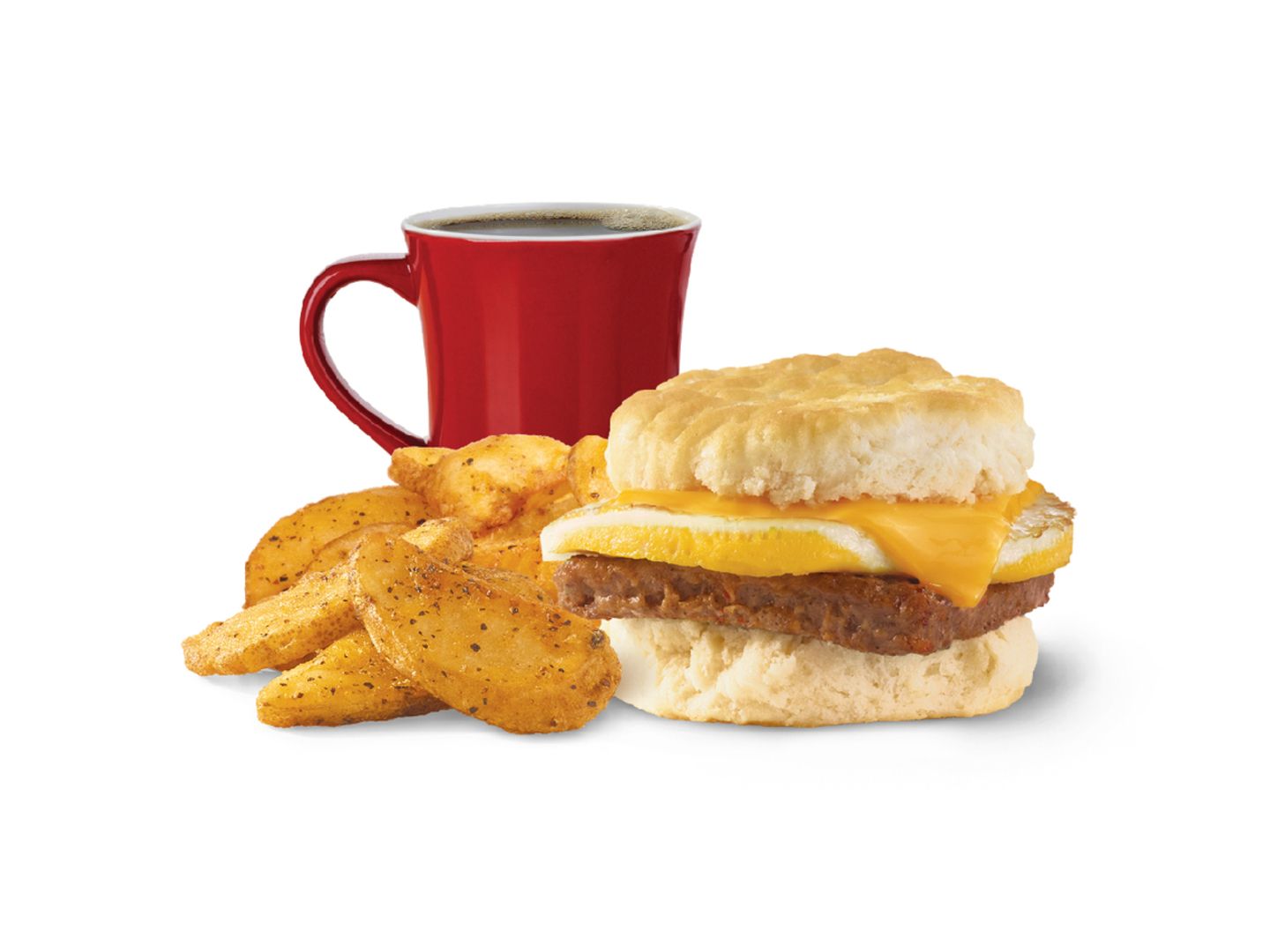 Sausage, Egg and Cheese Biscuit Combo