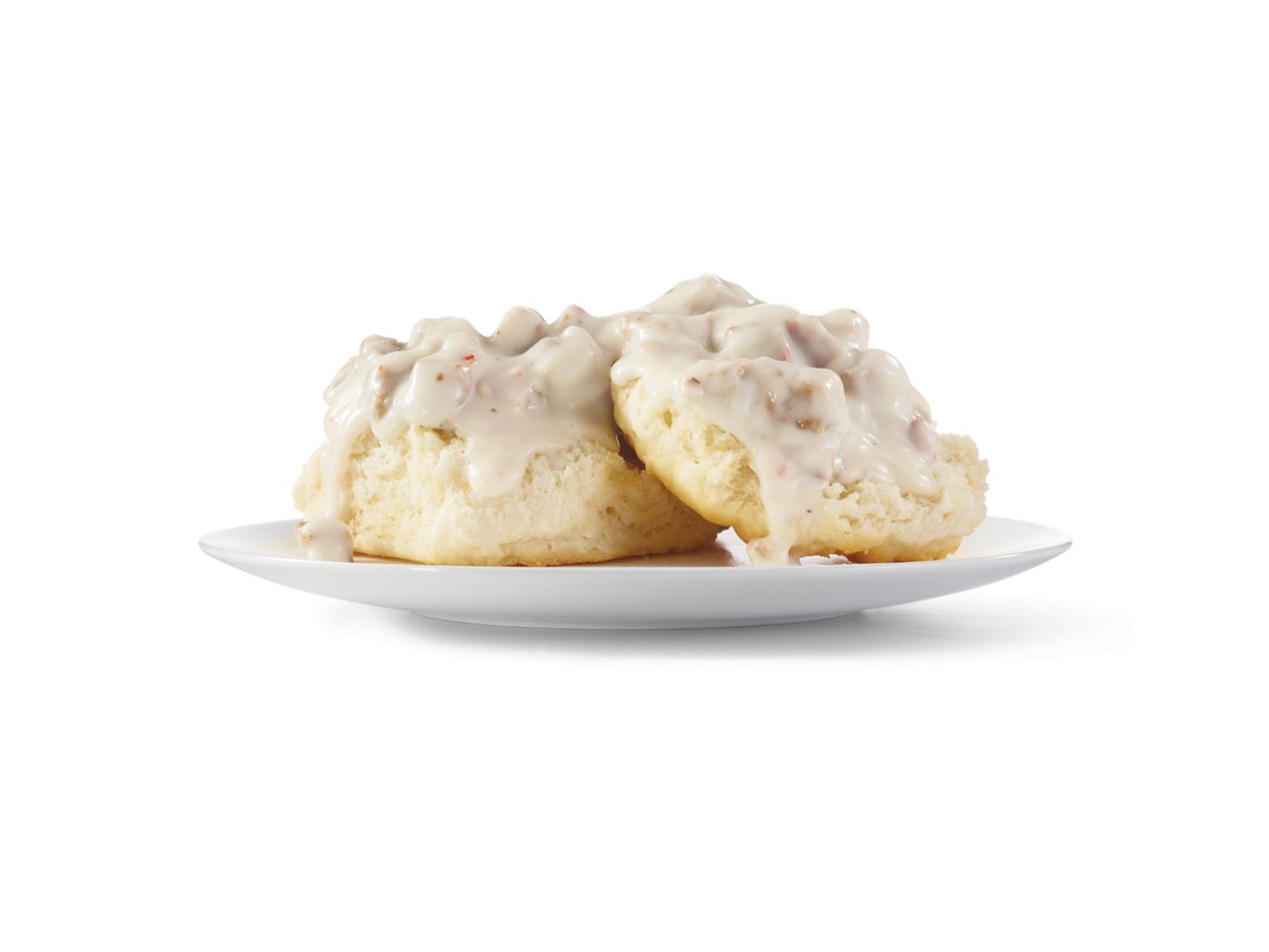 Sausage Gravy and Biscuit