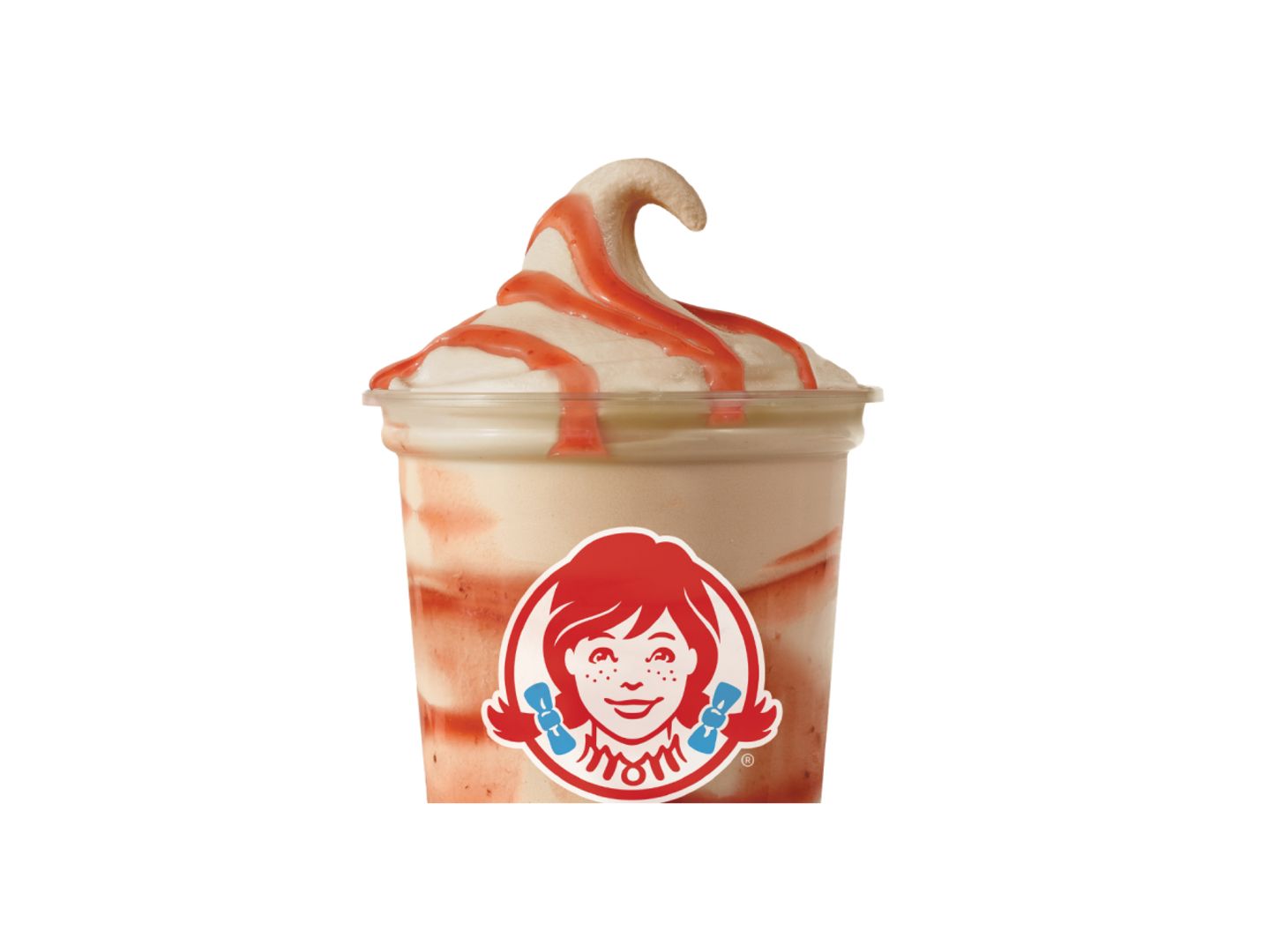 Strawberry Chocolate Frosty Swirl
