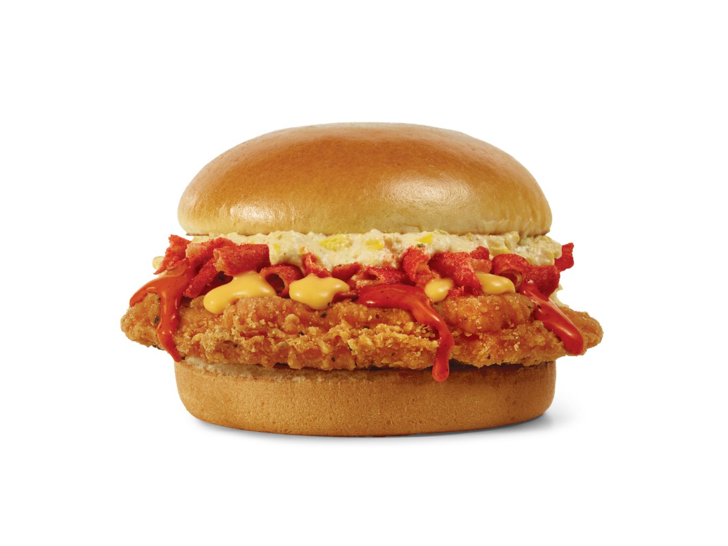Takis Fuego Chicken Sandwich