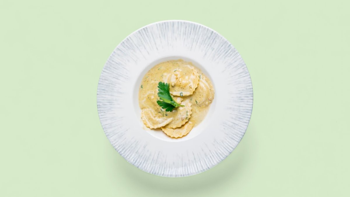 Ravioli Riccota dhe Spinaq