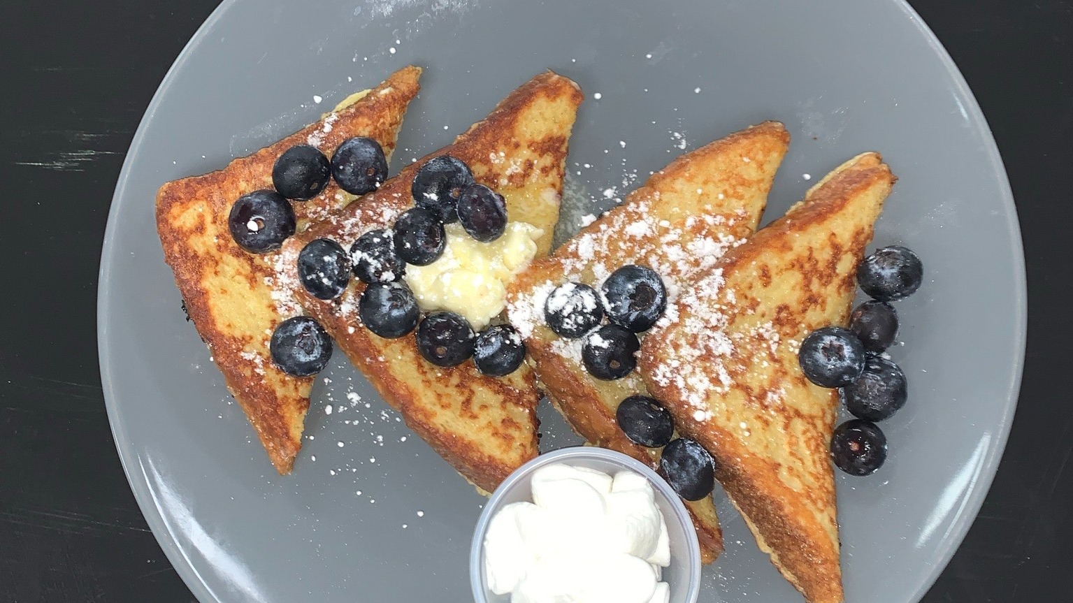 Blueberry Delight Pancakes or French Toast