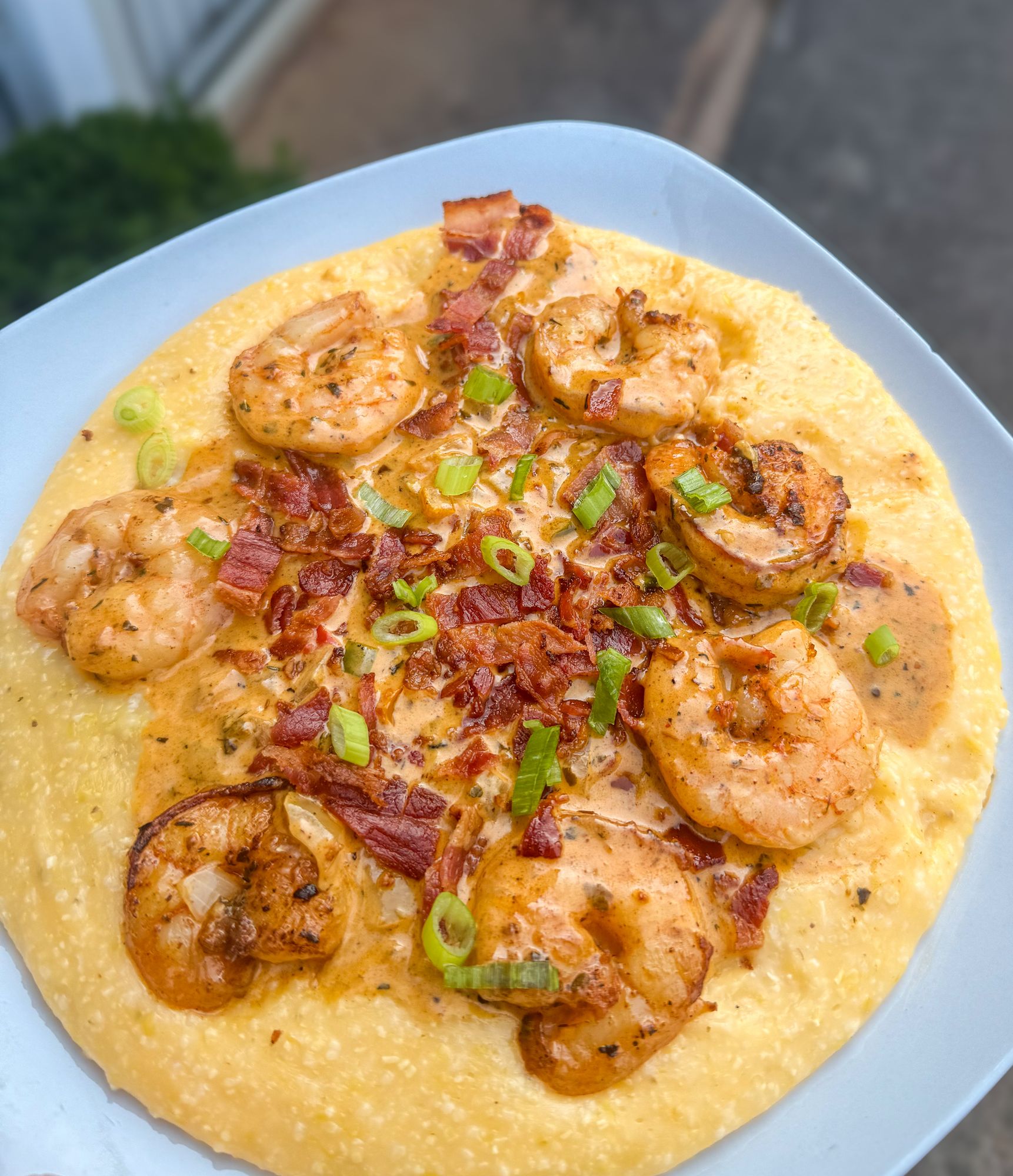 Cajun Shrimp and Grits
