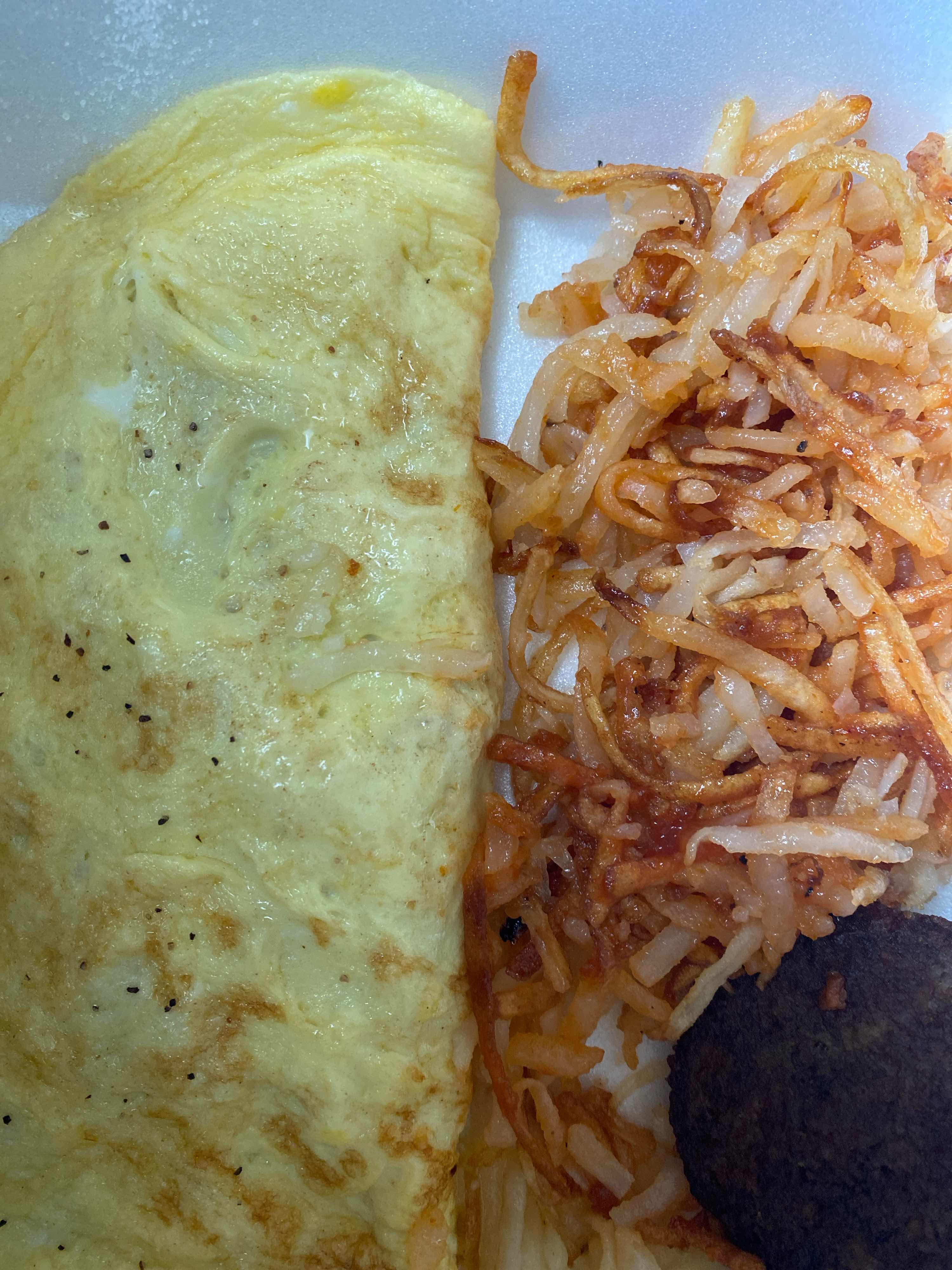 Meat and Cheese Omelet