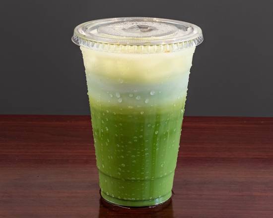 Macha Iced Latte