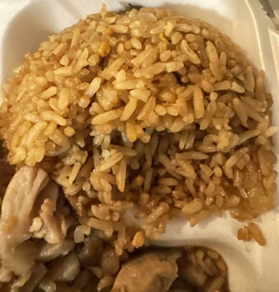 Vegetable Fried Rice Half