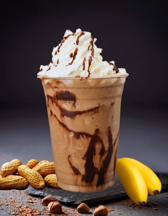 Chocolate Banana Peanut Butter Smoothie