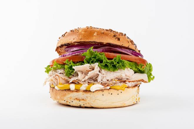 Deli Turkey Bagel Sandwich