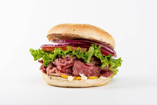 Pastrami Bagel Sandwich