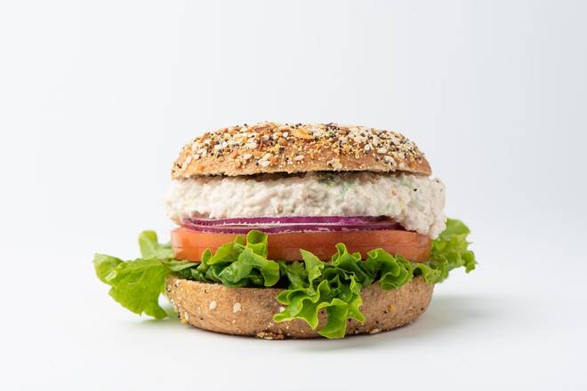 Tuna Salad Bagel Sandwich