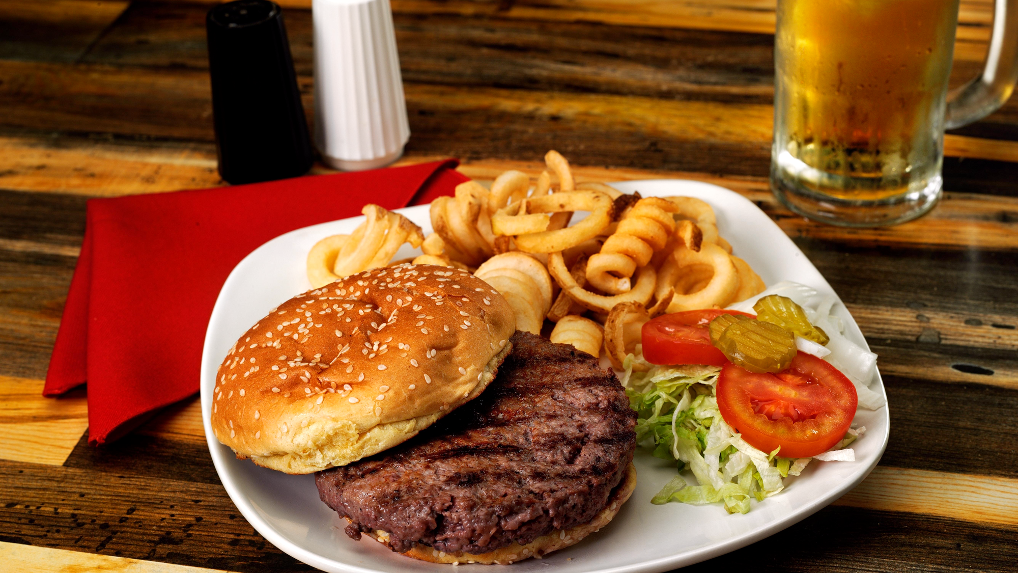 Flea Market Burger with Mushroom and Swiss (10 Oz.)