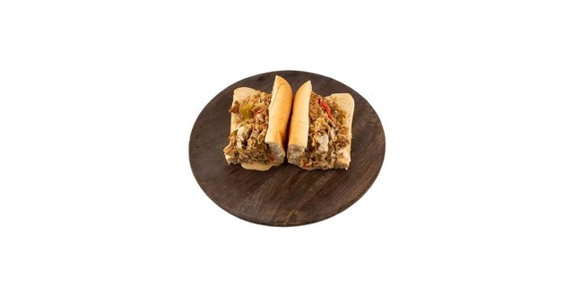 Philly Cheesesteak Deluxe Sandwich
