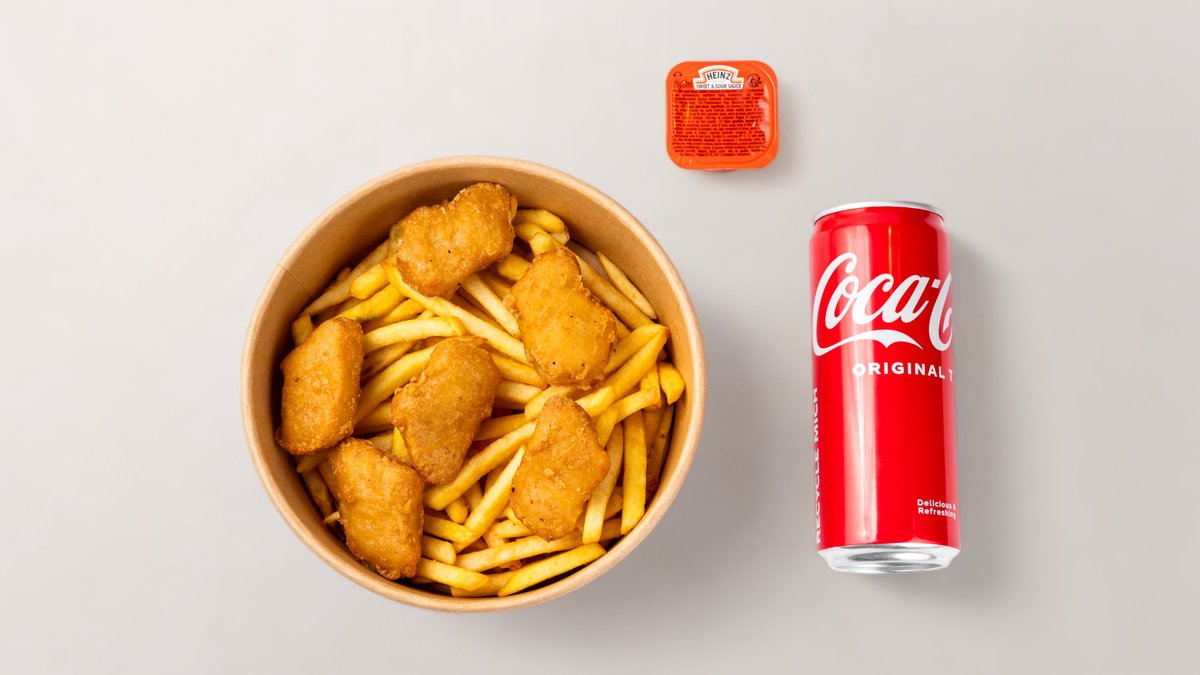 6x Nuggets Menü