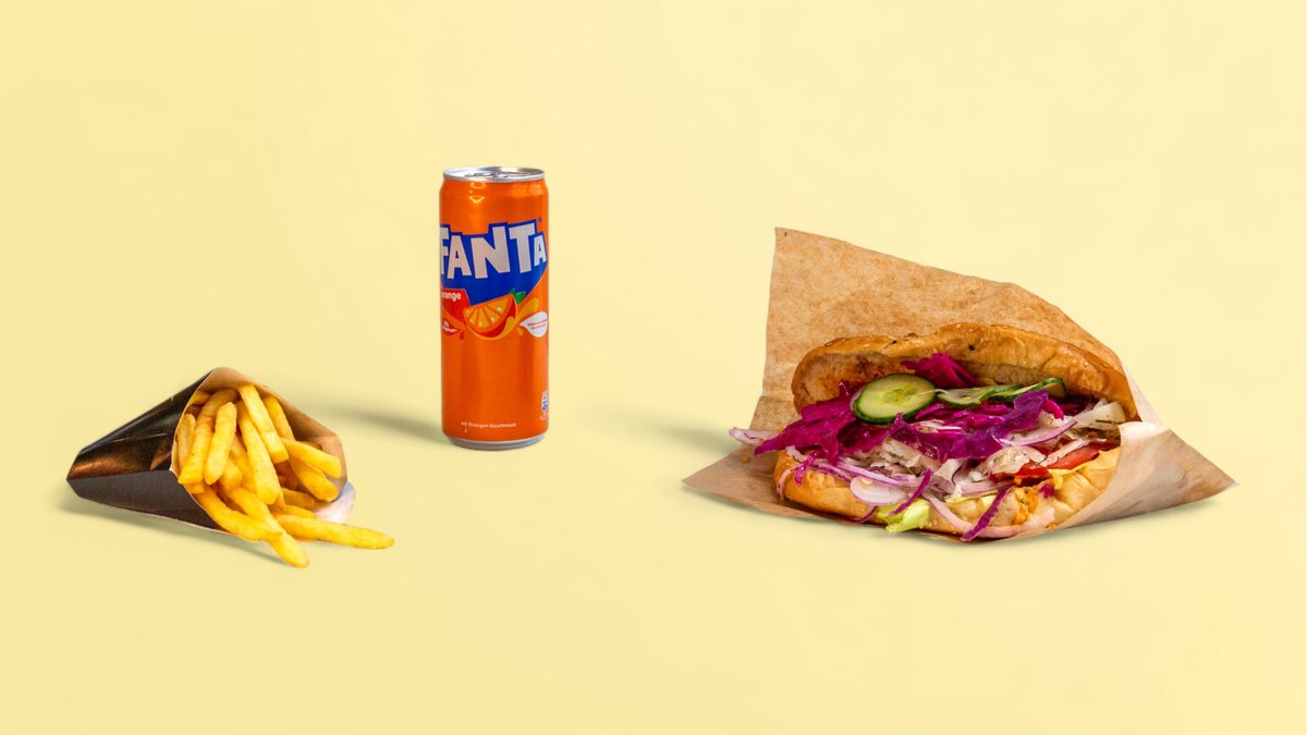 Gemüse Sandwich Menü