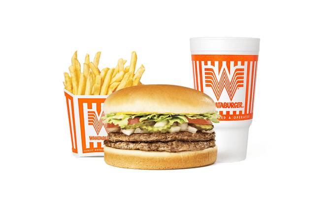 #2 Double Meat Whataburger Whatameal