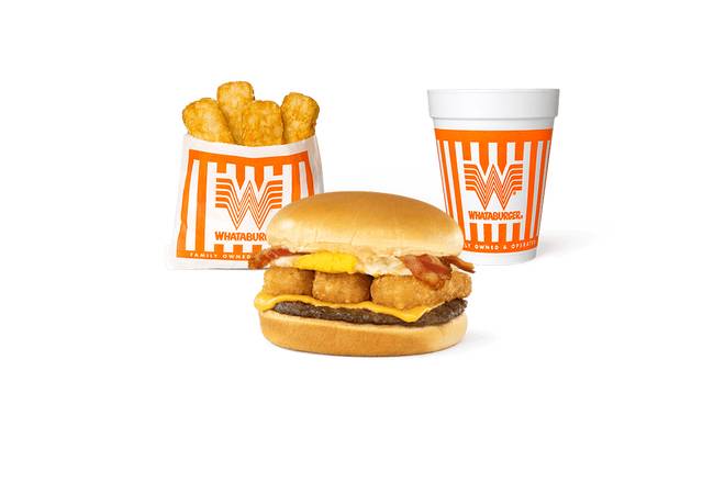 #24 Breakfast Burger Whatameal