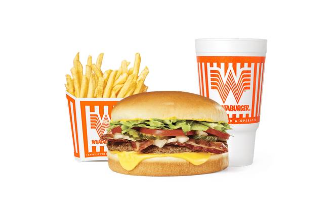 #5 Bacon and Cheese Whataburger Whatameal