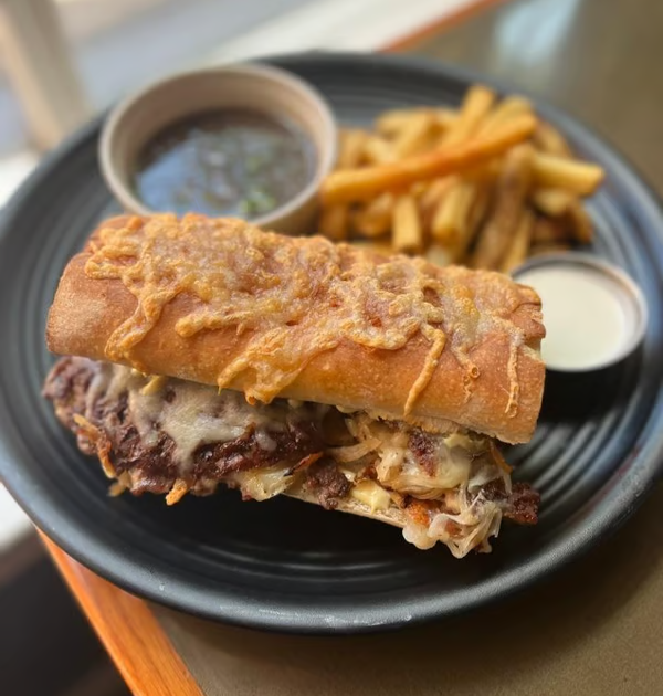 French Onion Soup Burger