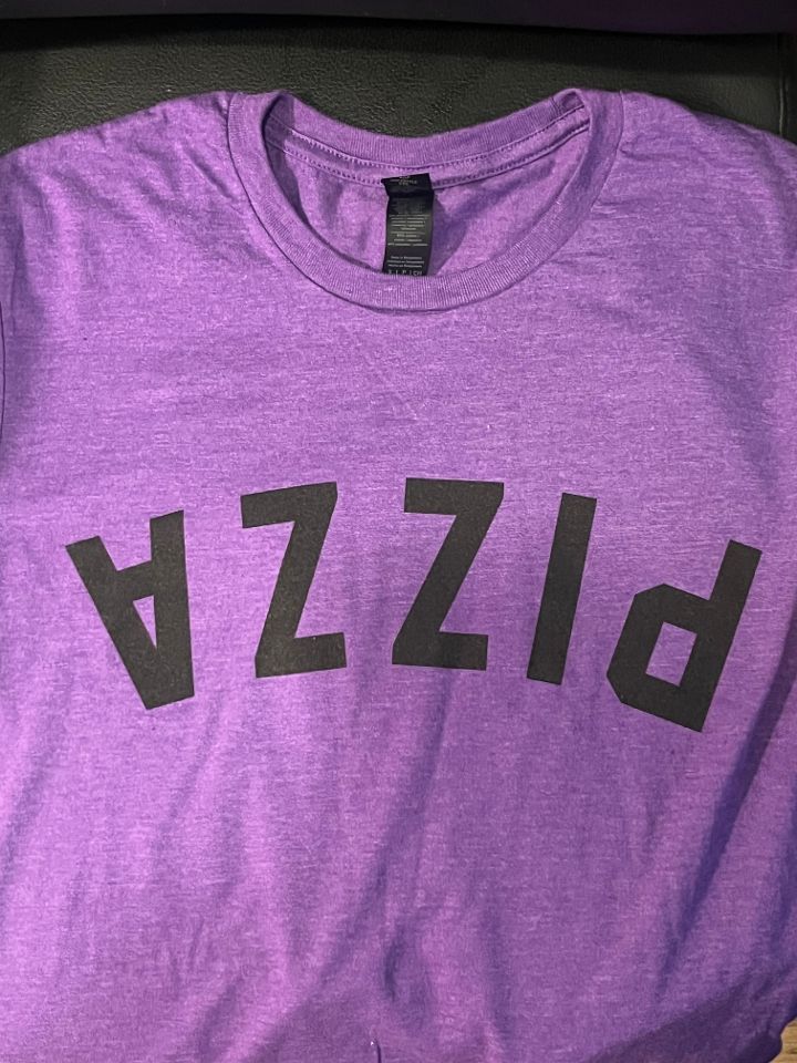 "Pizza" Shirt - Amethyst