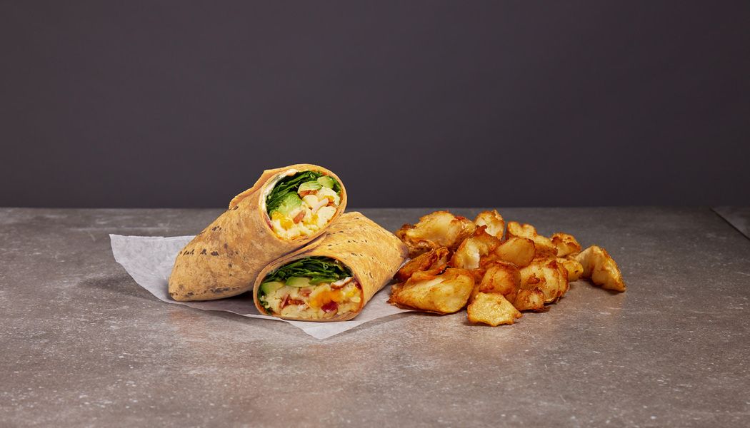 Turkey Avocado Breakfast Wrap