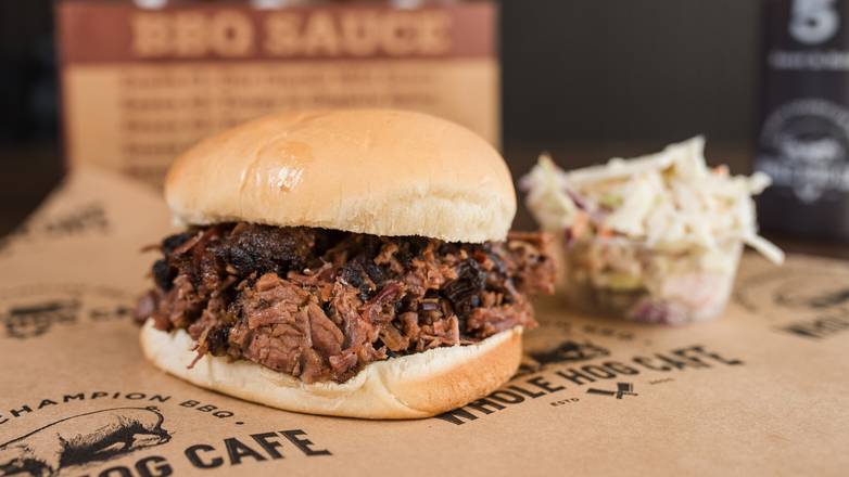 Chopped Brisket Sandwich