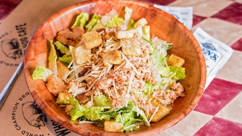 Smoked Chicken Caesar Salad
