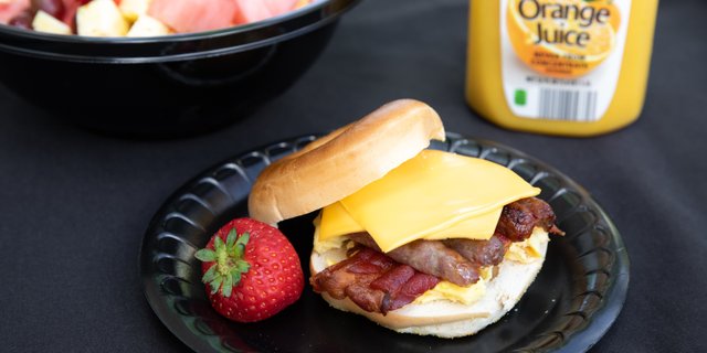 Assorted Breakfast Bagel Sandwiches