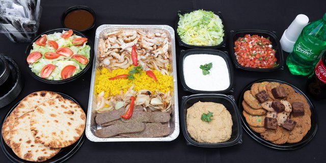 Chicken and Lamb Gyro