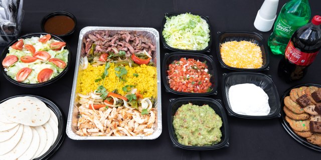 Southwestern Chicken and Beef Fajitas