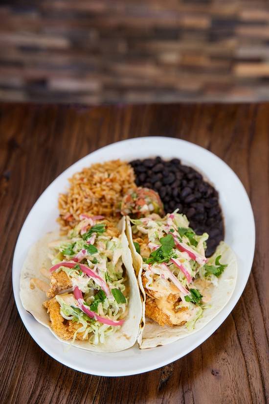 SHRIMP TACO PLATE