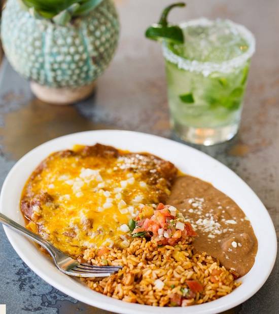 TEX MEX CLASSIC CHEESE ENCHILADAS