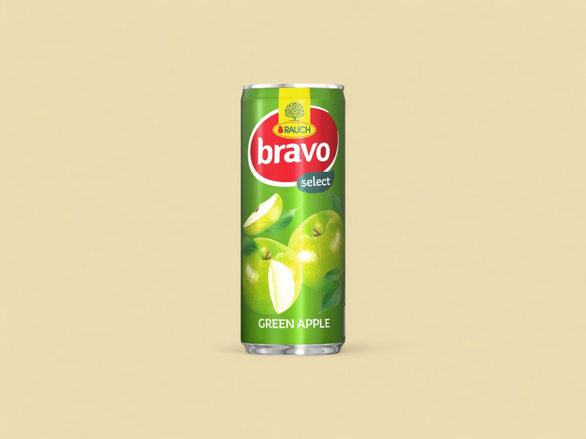 Bravo Green Apple Can