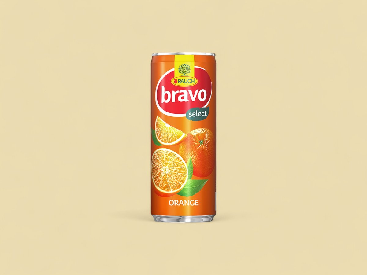 Bravo Orange Can