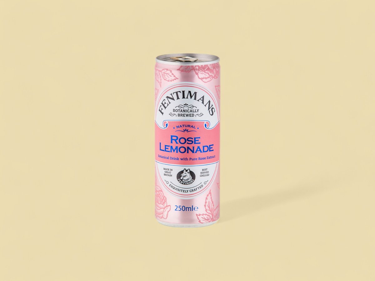 Rose Lemonade Can