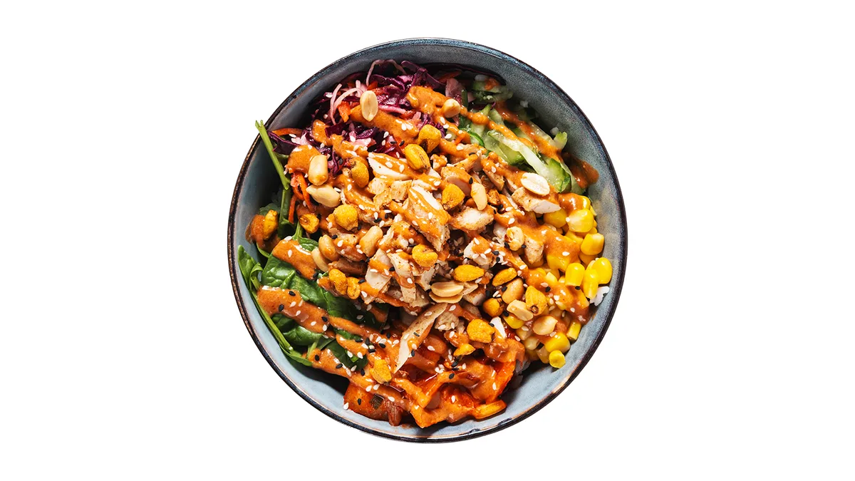 Chicken Sate Bowl