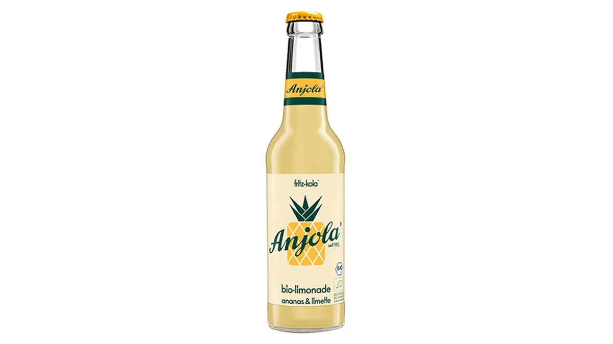 Fritz Anjola Bio-Limonade Ananas and Limette 0,33 l