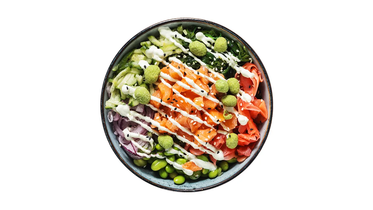 Wasabi Salmon Bowl