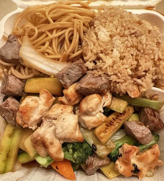 E9. Steak and Chicken Hibachi