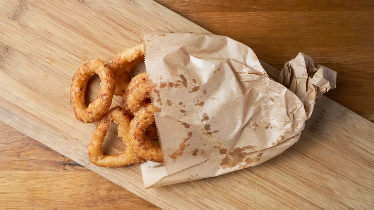 Crispy Onion Rings x8