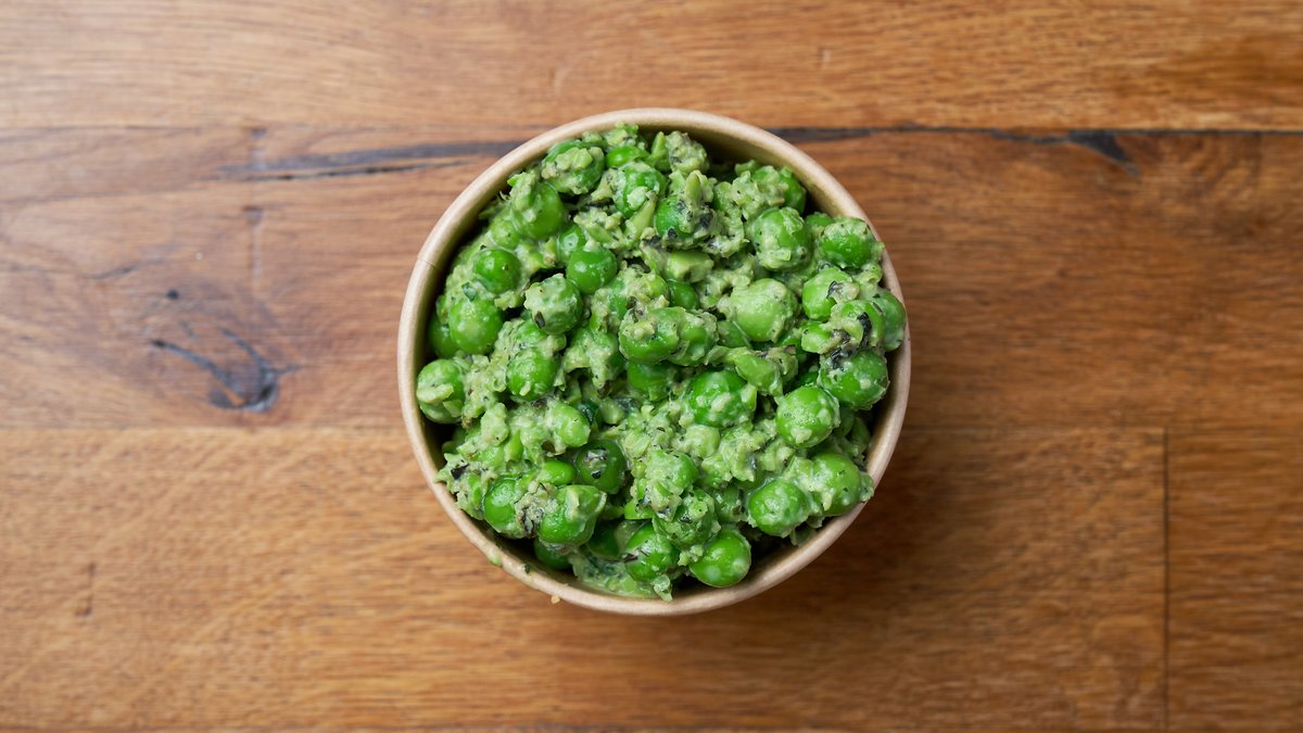 Minted Mushy Green Peas