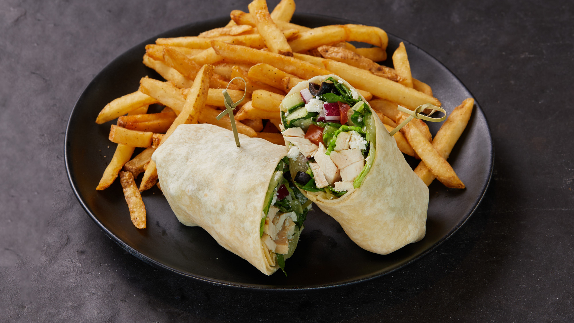 GREEK CHICKEN WRAP