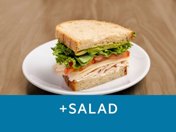 Country Turkey and Avocado with Salad