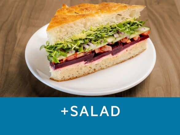 Veggie Stack with Salad