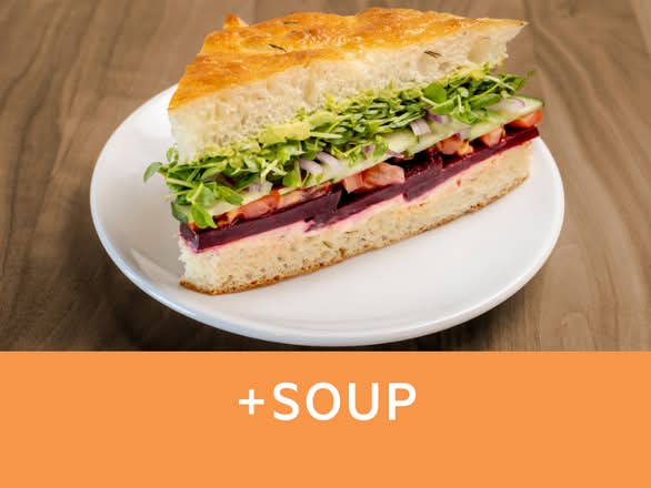 Veggie Stack with Soup