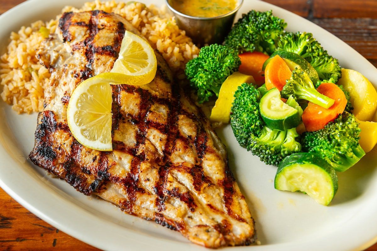 Grilled Catfish Fillet
