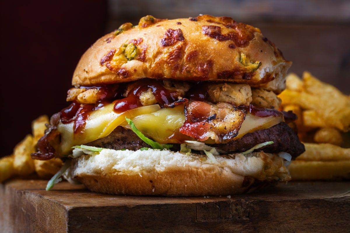 Smoked Gouda Burger