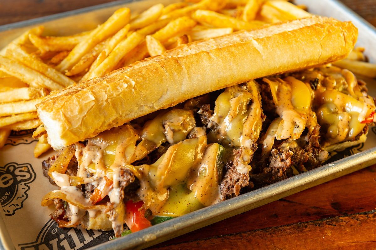 Smoked Gouda Cheesesteak